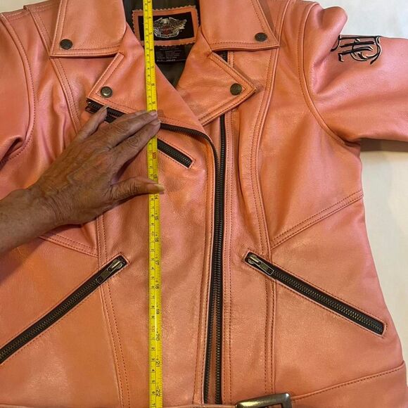 Harley-davidson Women's Pink Jacket - Picture 6 of 8